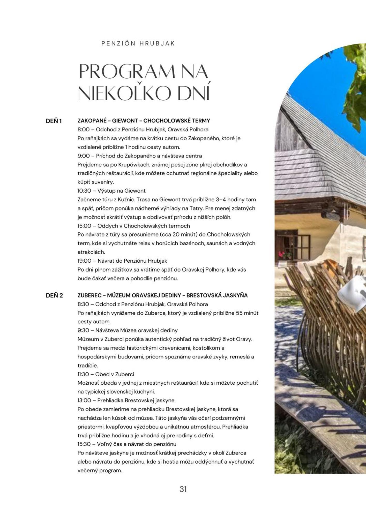 Penzion Hrubjak Oravská Polhora Eksteriør bilde