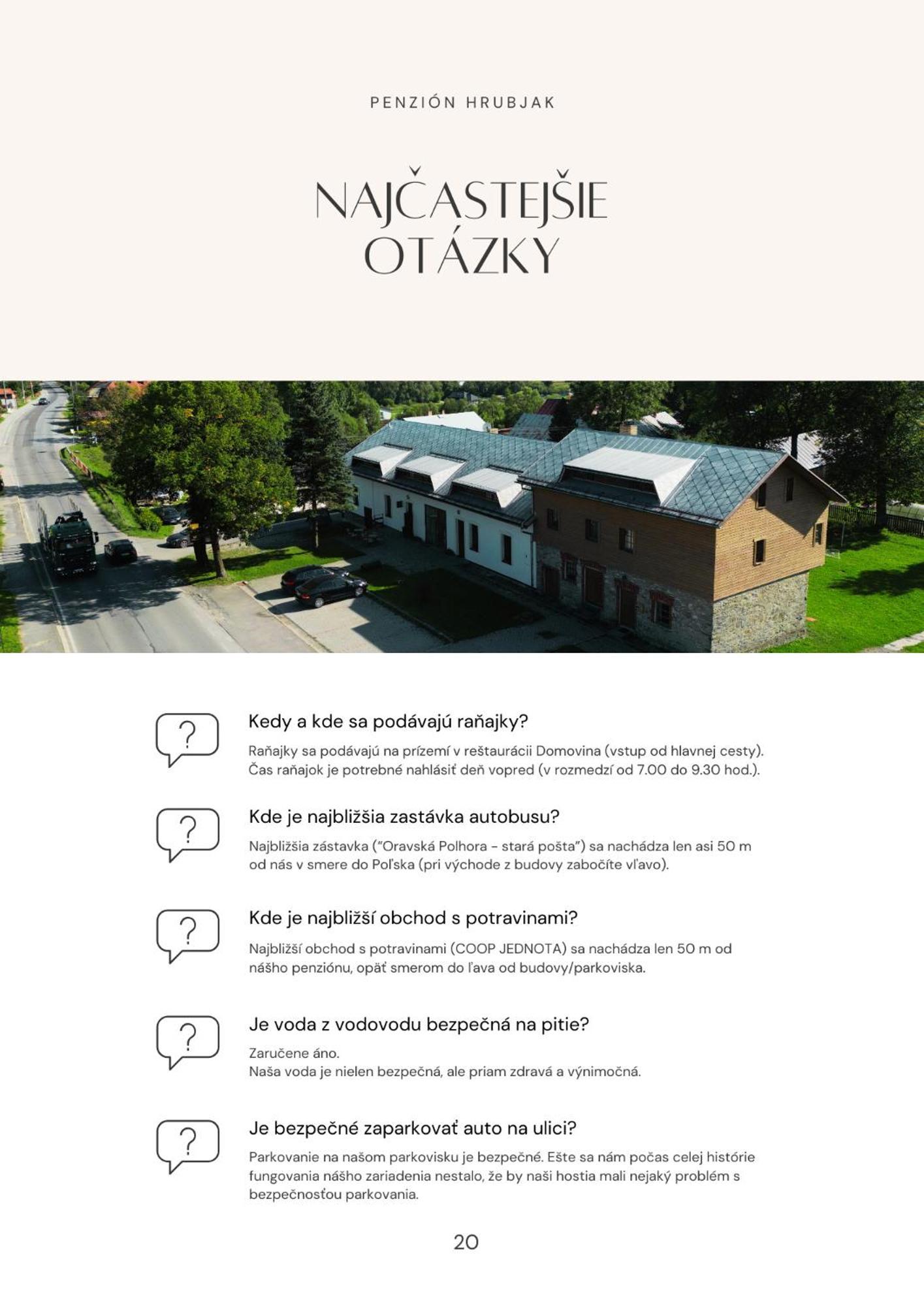 Penzion Hrubjak Oravská Polhora Eksteriør bilde